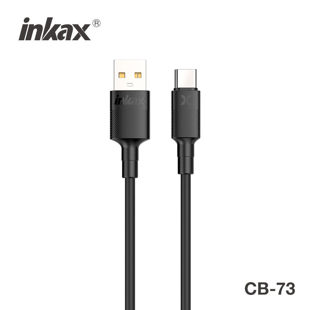 1M USB TO TYPE-C PVC BLACK 3.1A CABLE