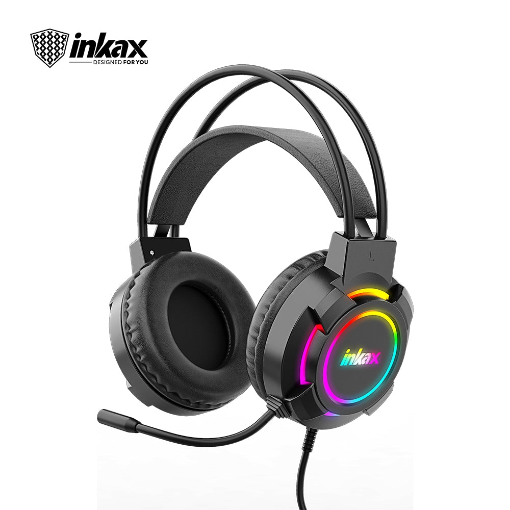USB HEADPHONE WITH MICROPHONE WITH LIGHT
