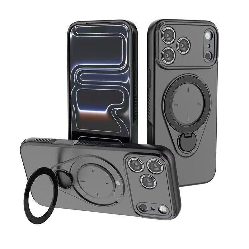 IPHONE 13 ProMax MagSafe Ring Rotating Holder Phone Cas