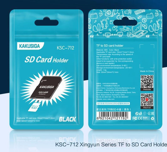 TF to SD card holder