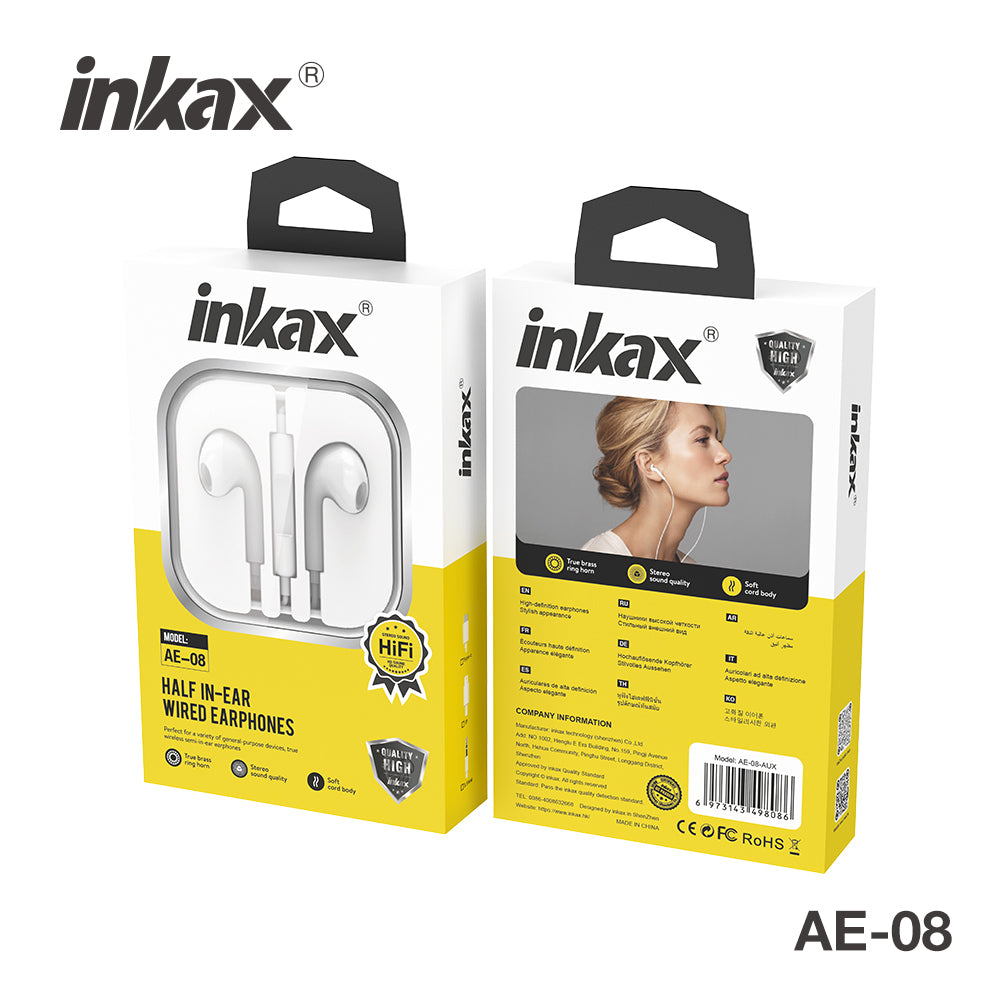 (NO DC)3.5MM AUX WIRED EARPHONE
