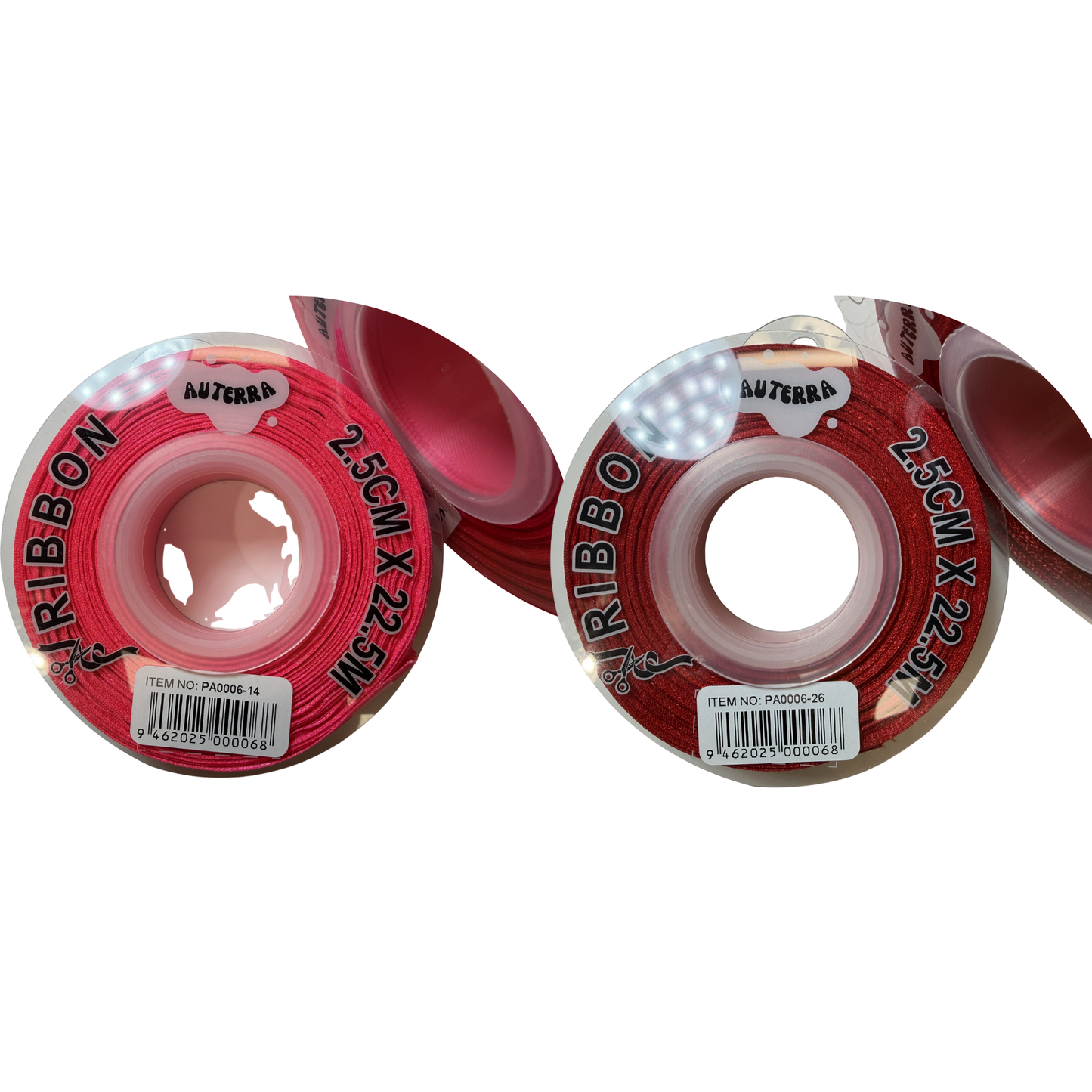 (NO DC) 6ea/pk 2.5 CMx22.5M-30 COLOURS Premium Stain Ribbon