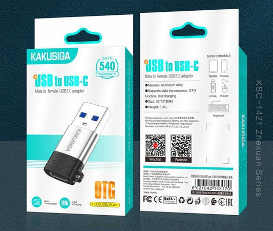 USB Male to Type- C Female USB3.0 Adapter