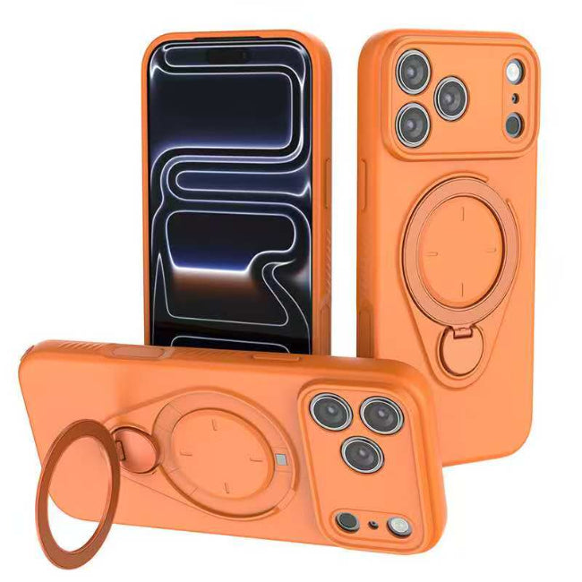 IPHONE 13 ProMax MagSafe Ring Rotating Holder Phone Cas