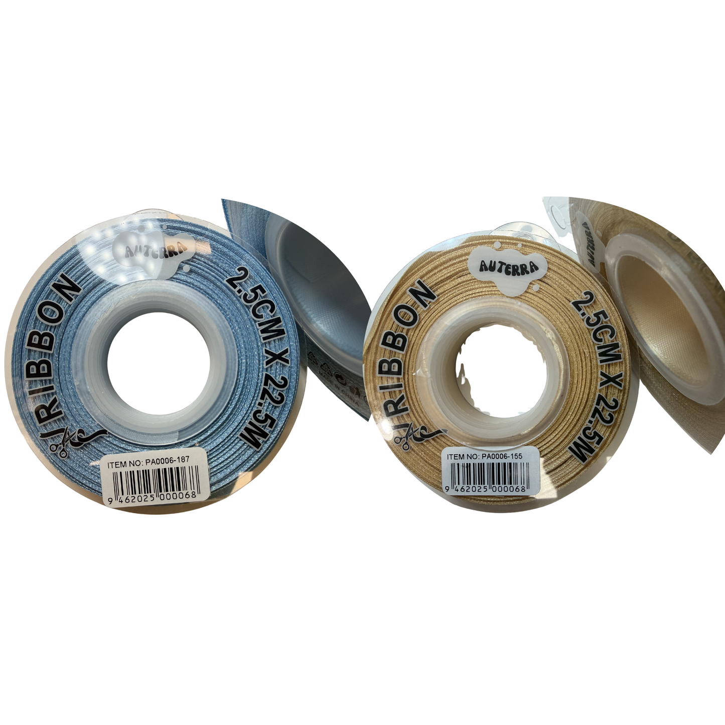 (NO DC) 6ea/pk 2.5 CMx22.5M-30 COLOURS Premium Stain Ribbon