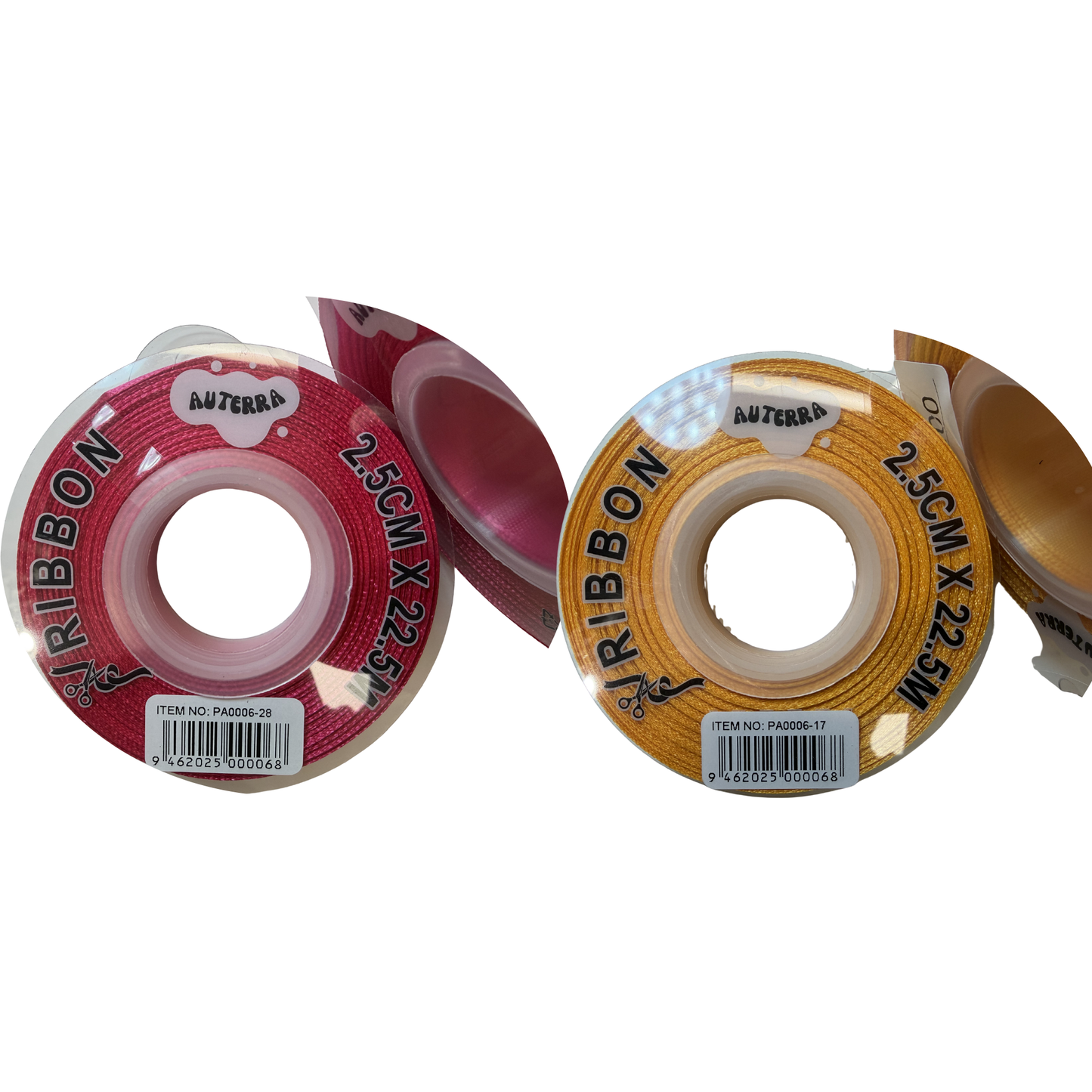 (NO DC) 6ea/pk 2.5 CMx22.5M-30 COLOURS Premium Stain Ribbon