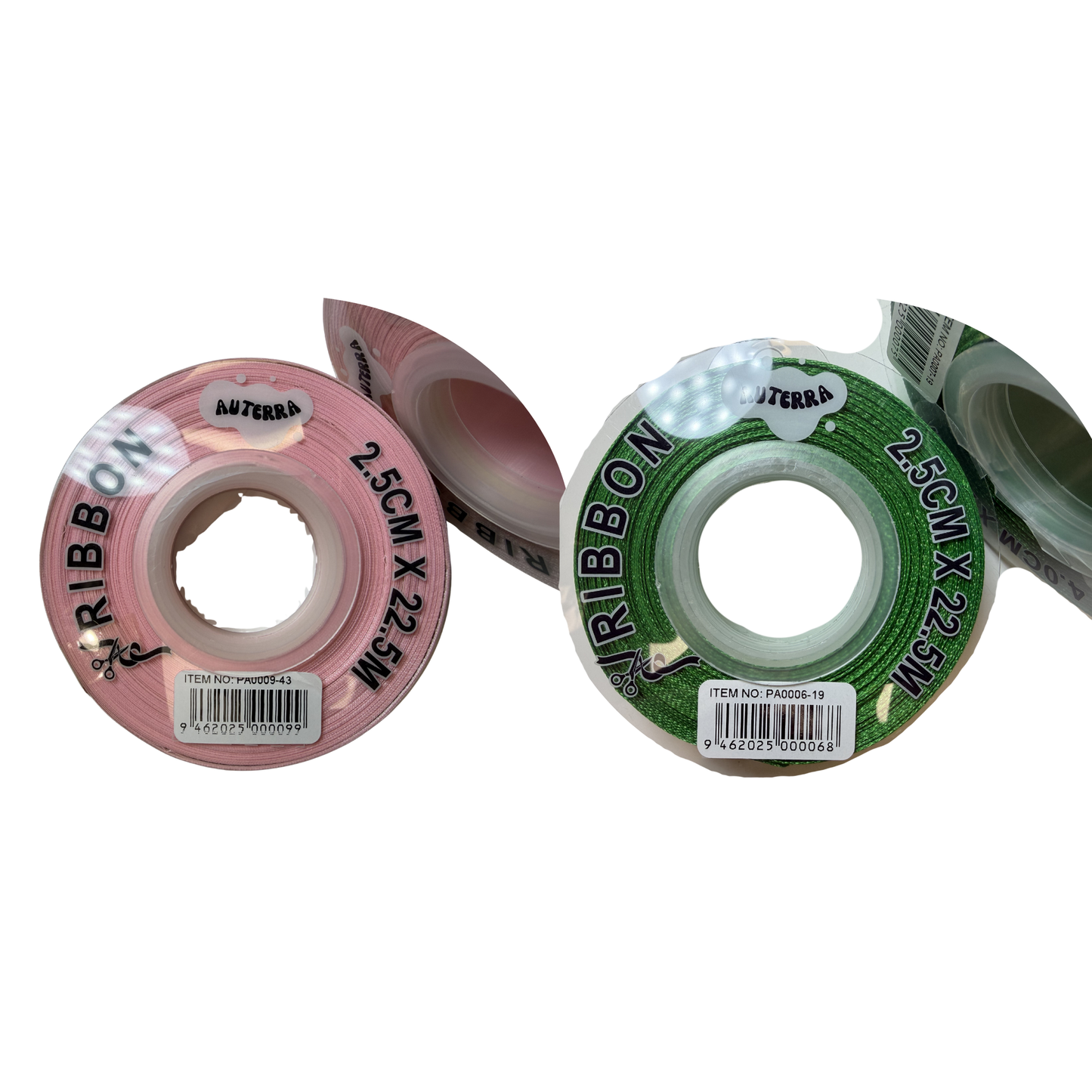 (NO DC) 6ea/pk 2.5 CMx22.5M-30 COLOURS Premium Stain Ribbon