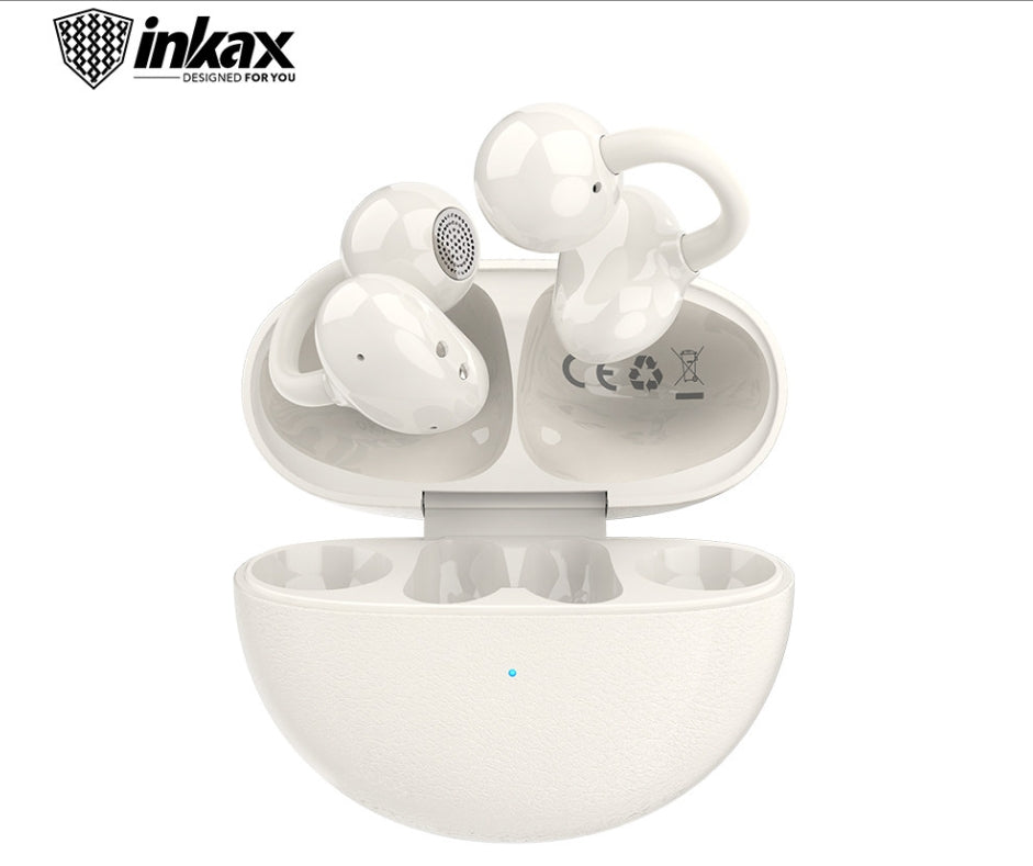 (NO DC)Bluetooth earphone with textured ear clips
