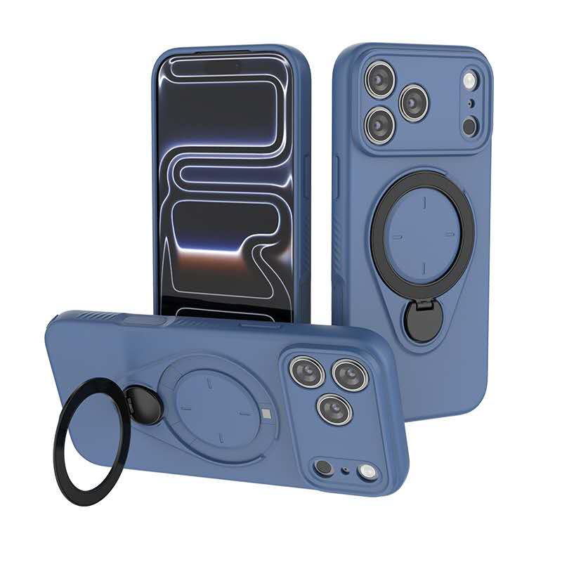 IPHONE 13 ProMax MagSafe Ring Rotating Holder Phone Cas