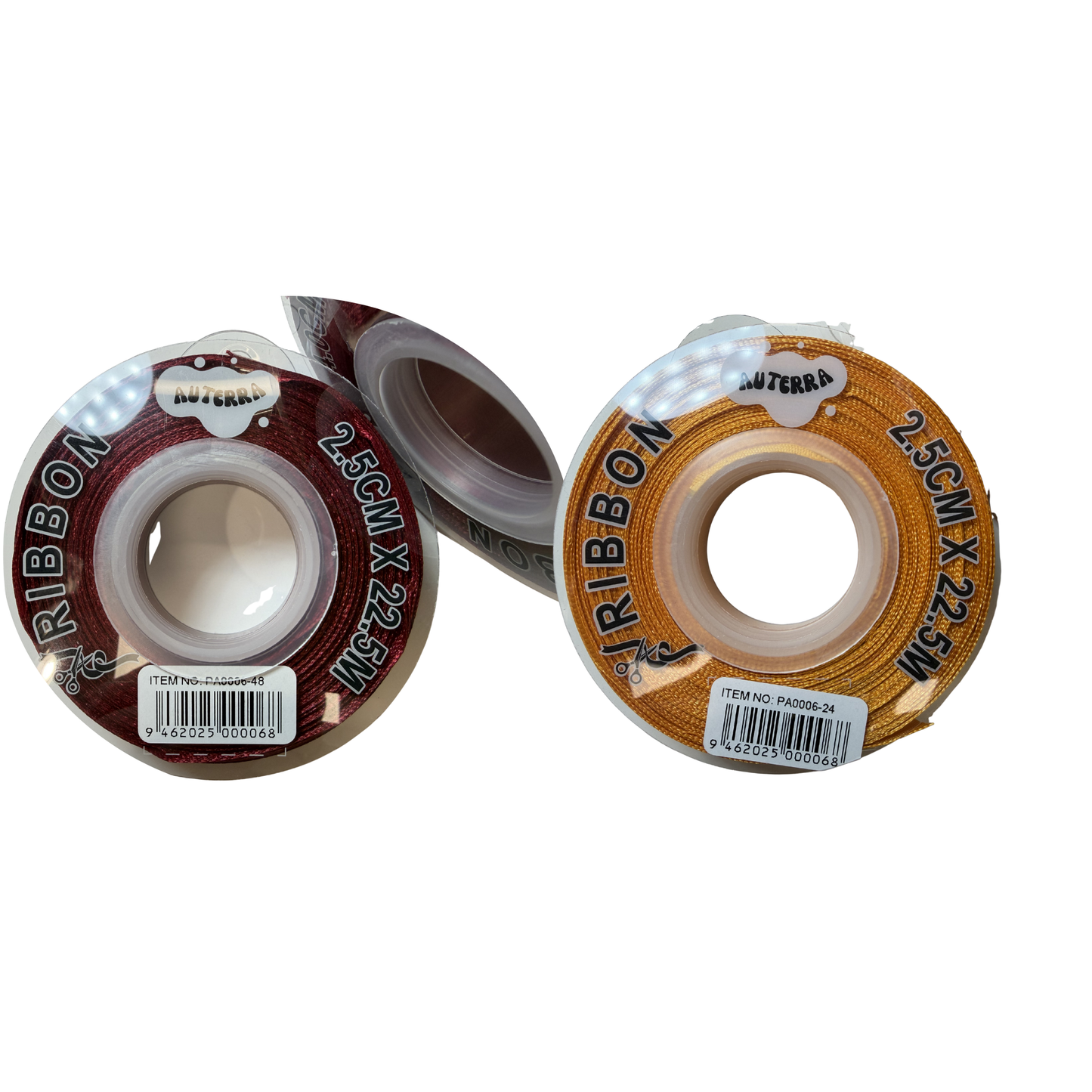 (NO DC) 6ea/pk 2.5 CMx22.5M-30 COLOURS Premium Stain Ribbon