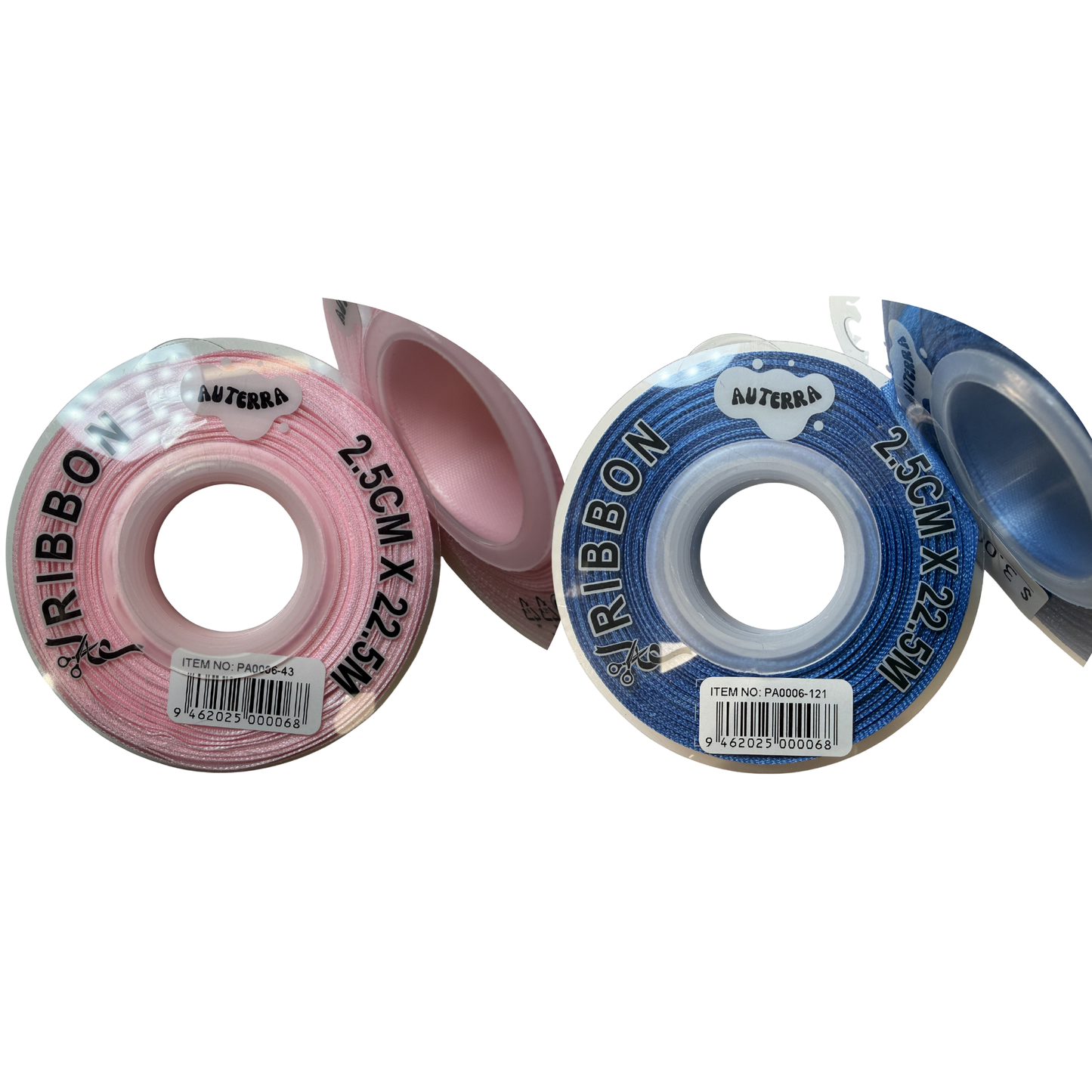 (NO DC) 6ea/pk 2.5 CMx22.5M-30 COLOURS Premium Stain Ribbon