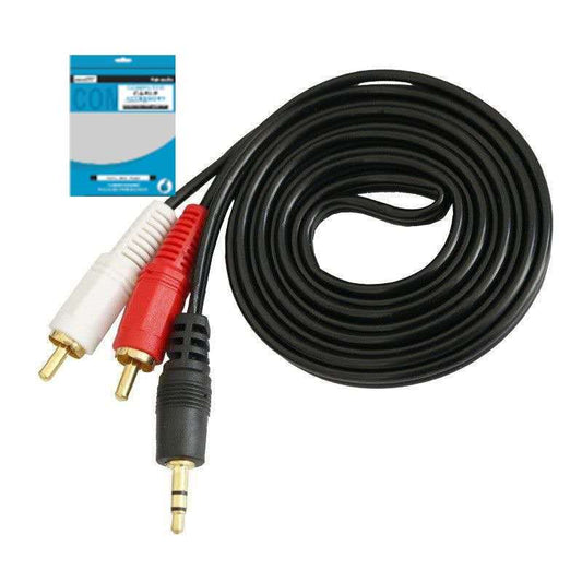 3.5mm Aux to 2RCA Cable 1.5M