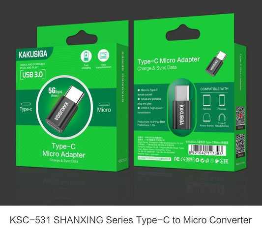 Type-C to Micro converter