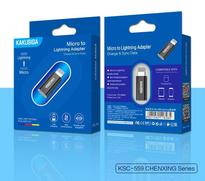 Micro to Lightning converter