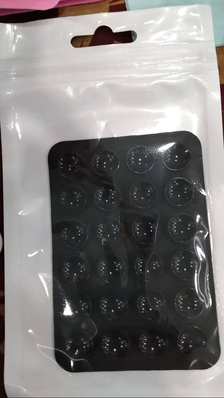 MIX CLR Sticky Single Side Silicone Suction Cup Phone Case Mount SIZE 8.5CM*5.5CM