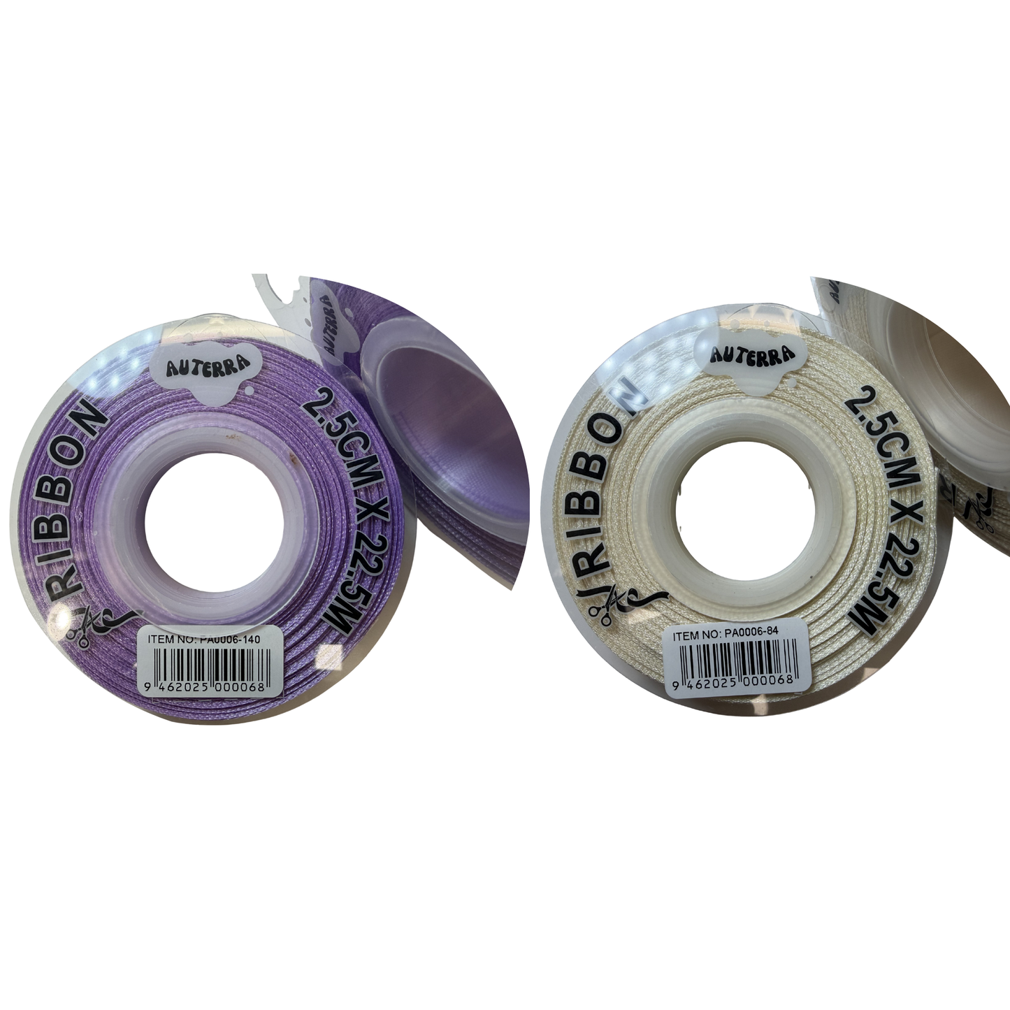 (NO DC) 6ea/pk 2.5 CMx22.5M-30 COLOURS Premium Stain Ribbon