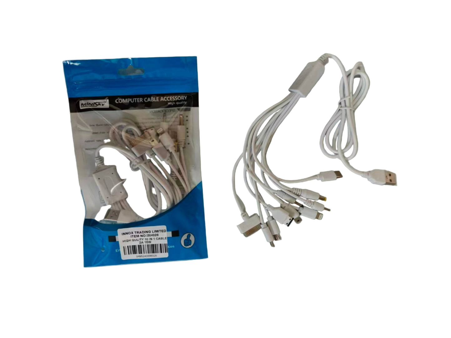 2A/10W 10 IN 1 CABLE FAST CHARGING High Quality