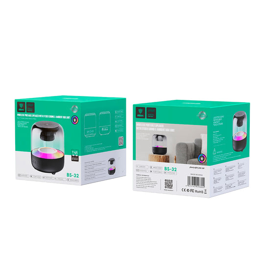 (NO DC)BLUETOOTH SPEAKER WITH DEZZY LIGHT
