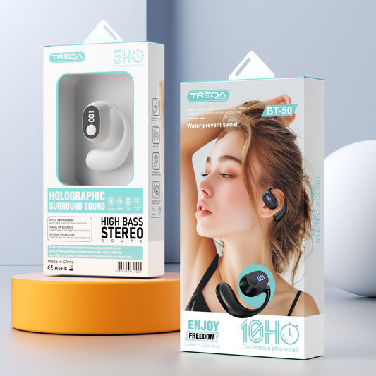 SINGLE BLUETOOTH EARPHONE 10HR CALLING