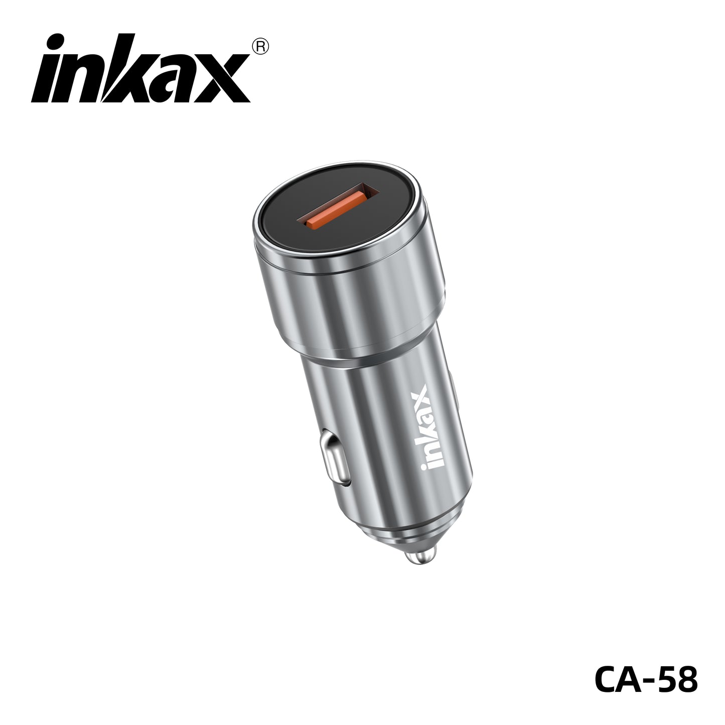 22.5W SUPER FAST SINGLE USB CAR CHARGER METAL