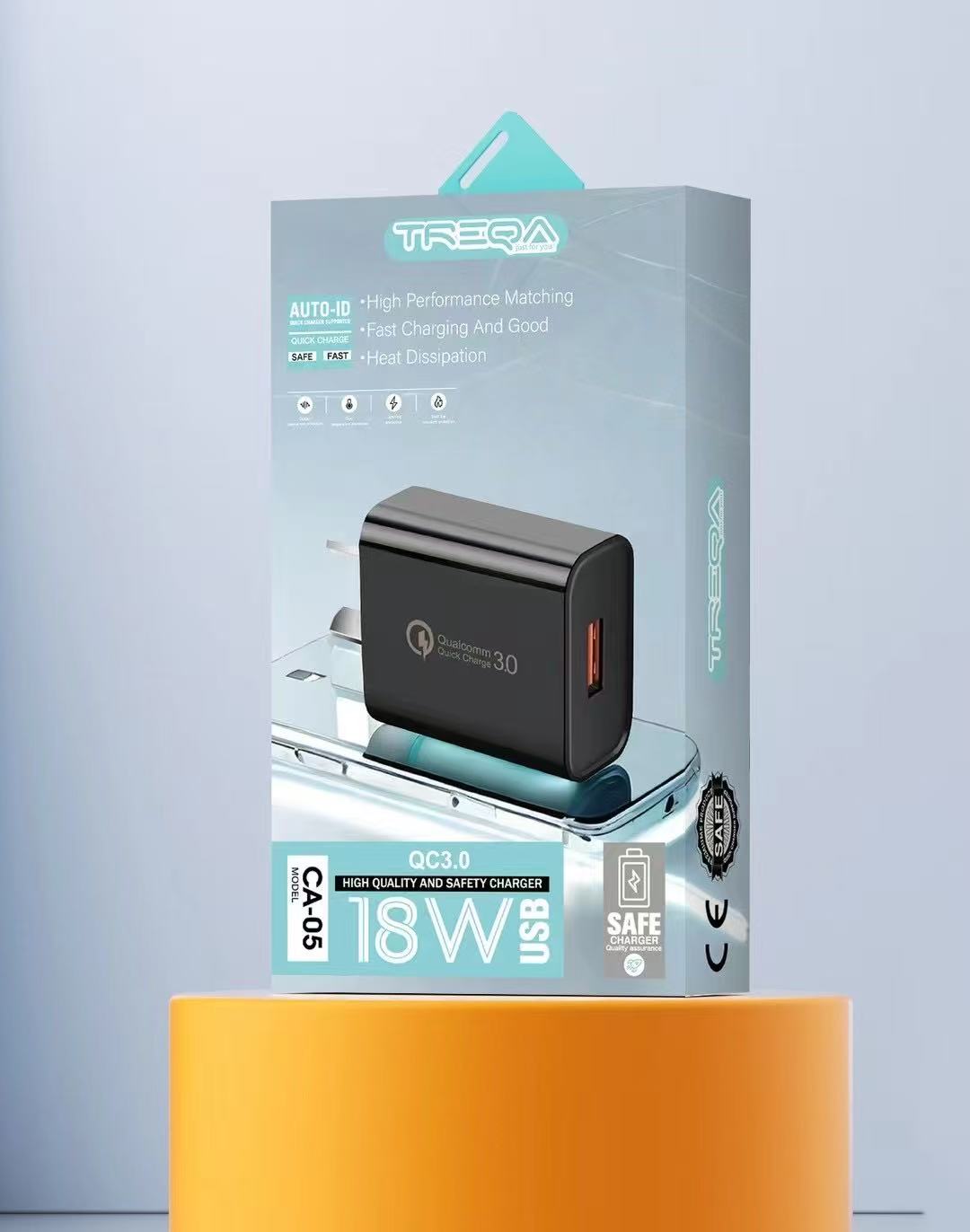 SUPER FAST QC3.0 18W SINGLE USB CHARGER