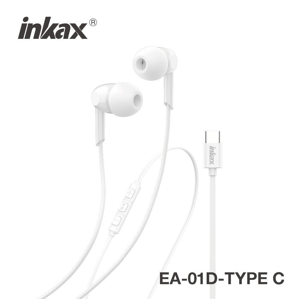 TYPE-C in-ear L=1.2M volume adjustment