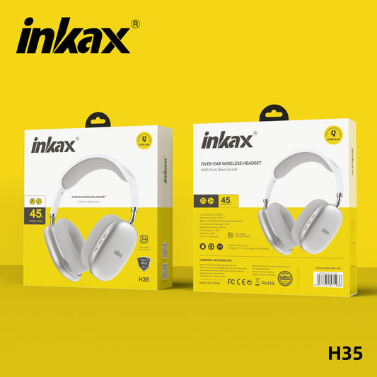 (NO DC)HEADPHONE WHITE WITH 45H PLAYING TIME