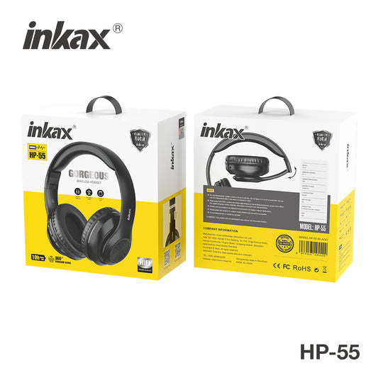 (NO DC)HEADPHONE BLACK WITH 6H MUSIC TIME
