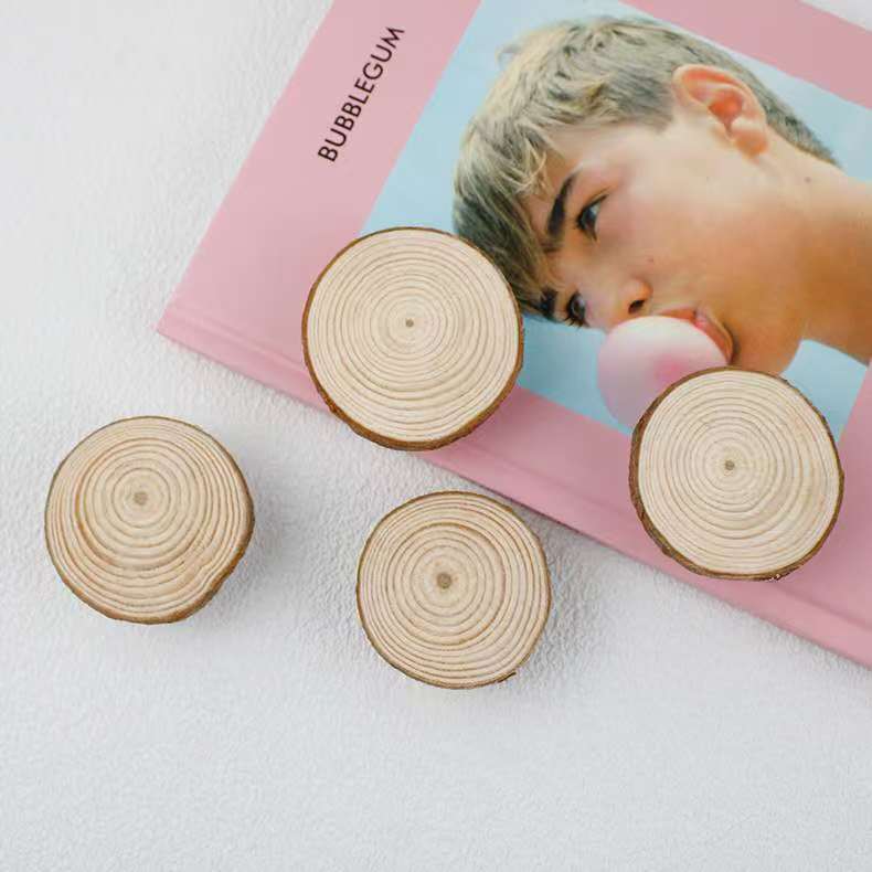 12PC/PK WOOD STYLISH POP SOCKET