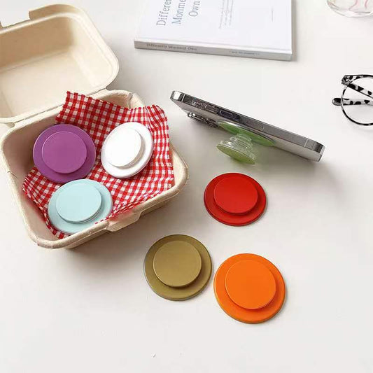 6PC/PK MAGNETICK BACK STICKER POP SOCKET MIX CLR