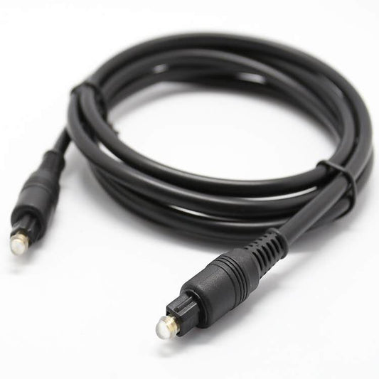1.5M Optical audio cable black M-M OD:4.0MM