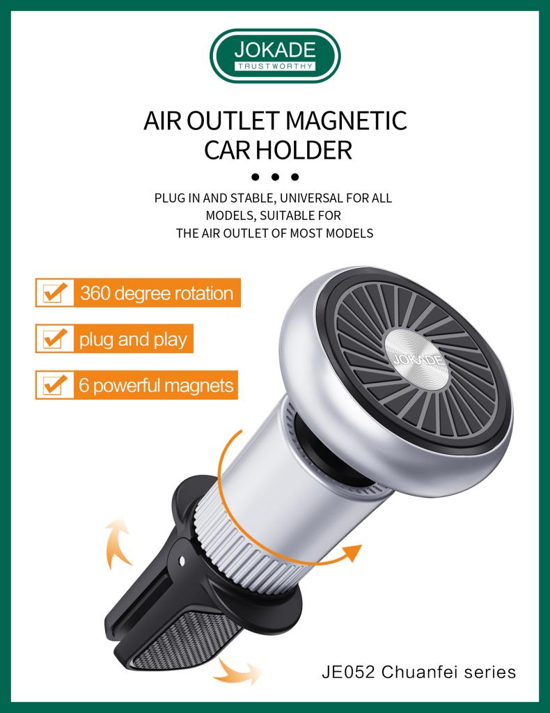 MAGNETIC CAR HOLDER ( AIR OUTLET)