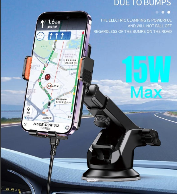 (NO DC)WIreless Fast Charging Car Holder (center console)