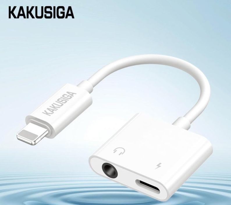 Lightning to Lightning+3.5 digital audio converter