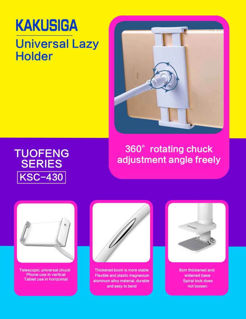 HOME LIVING LAZY PHONE AND TABLET HOLDER