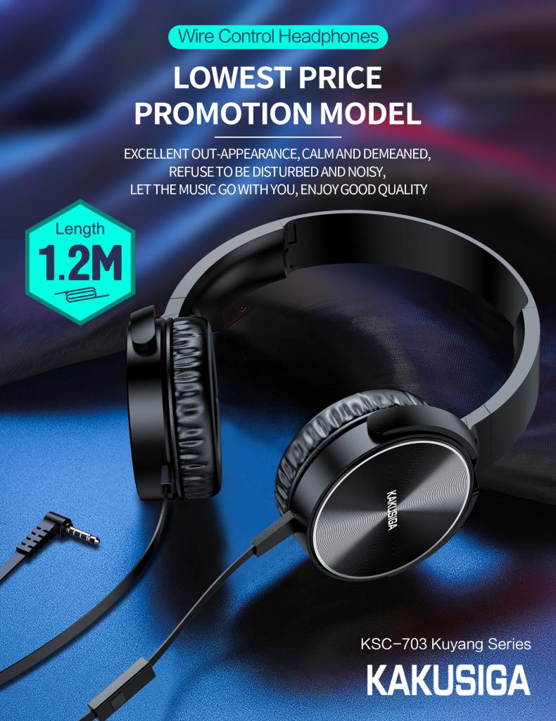 WIRE CONTROL HEADPHONES