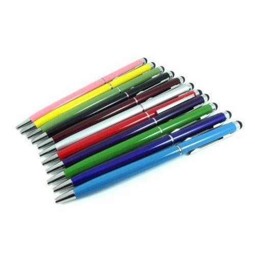 (NO DC) Stylus Pen 2 IN 1  Long 12 EACH MIX CLR