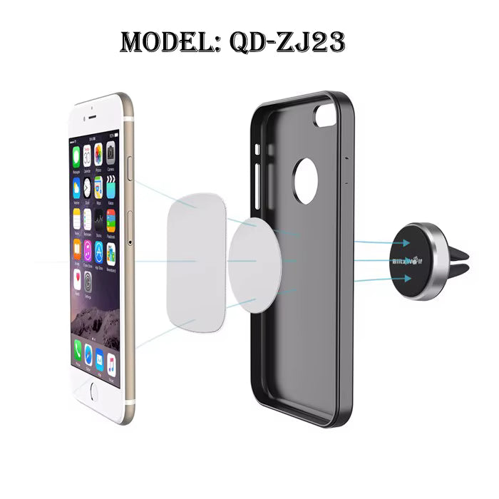 (Clearance)Magnetic Mobile Phone Bracket with Car Ventilator (12ea/pack)