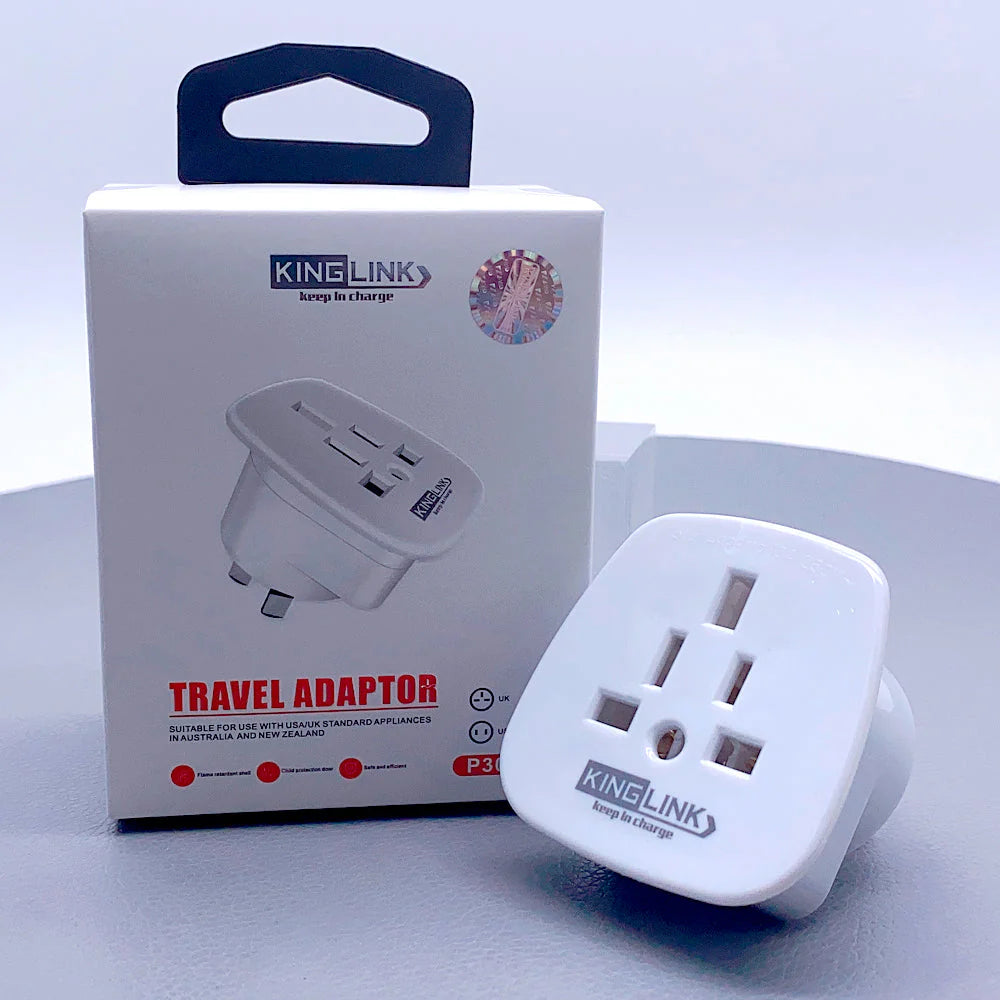 (NO DC)KINGLINK- TRAVEL ADAPTOR ( SAA APROVAL)