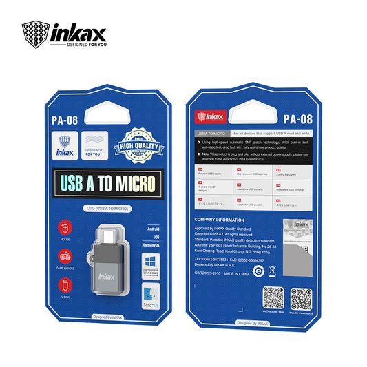 USB-A CONVERTER TO MICRO HEAD ADAPTER (Copy)