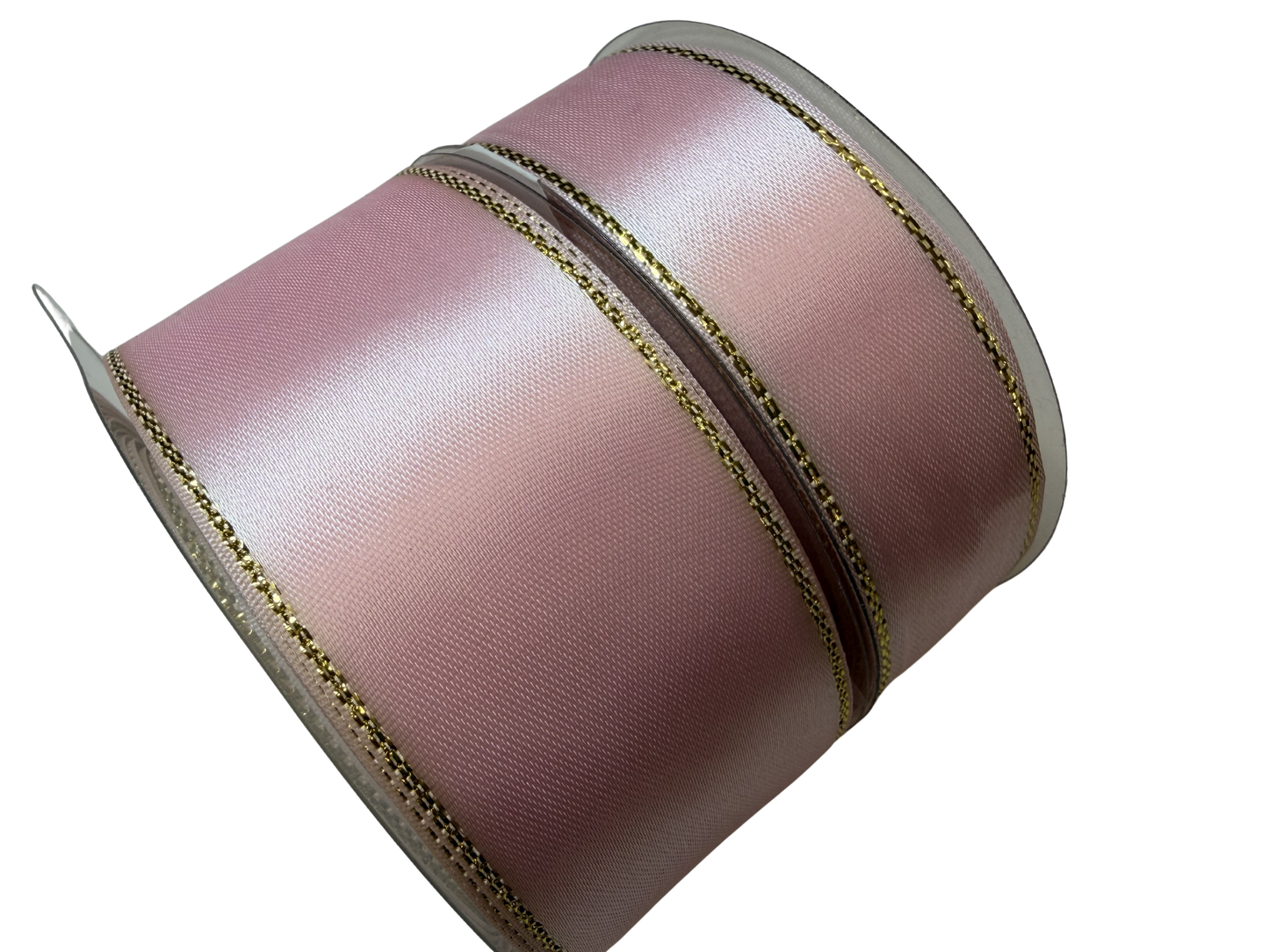 (NO DC)  6ea/pk 2.5 CMx22.5M-6 COLOURS Premium Gold Edged Stain Ribbon