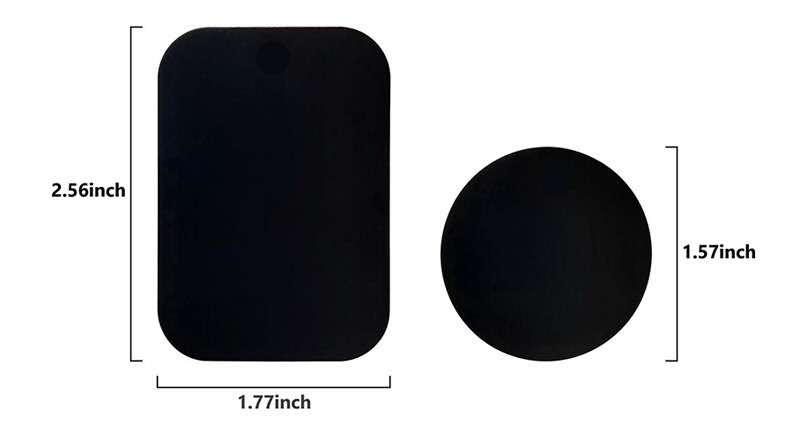 METAL PLATE UNIVERSAL MOUNT 2PCS