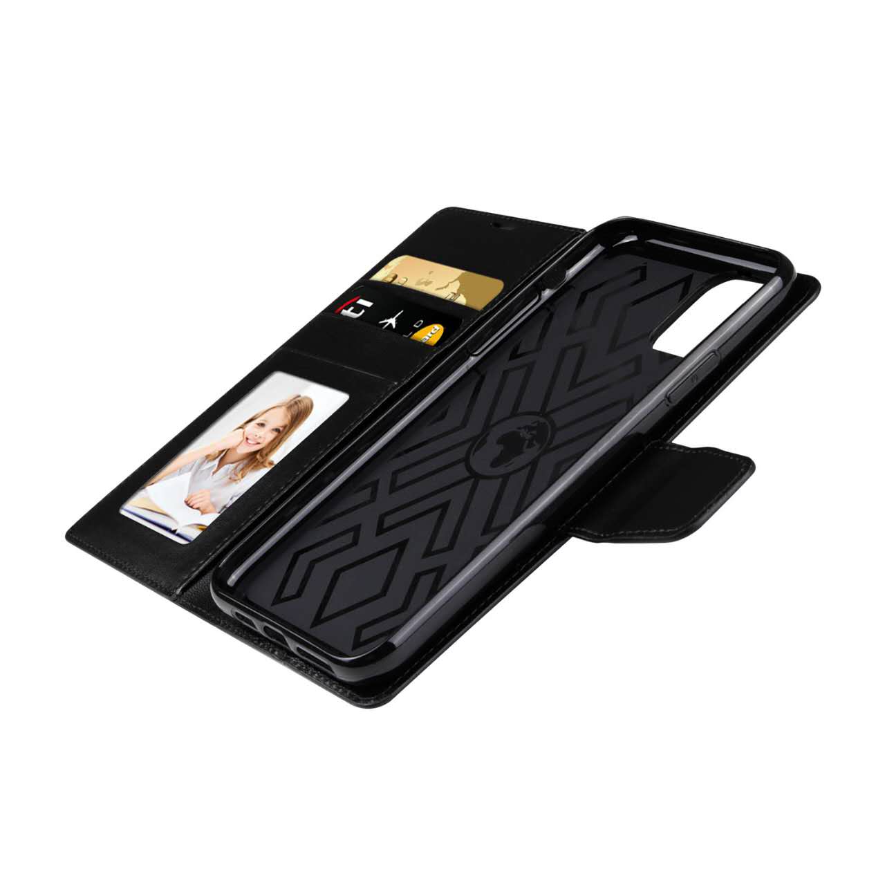 IPHONE 12 / IPHONE 12 PRO HANMAN LEATHER WALLET CASE