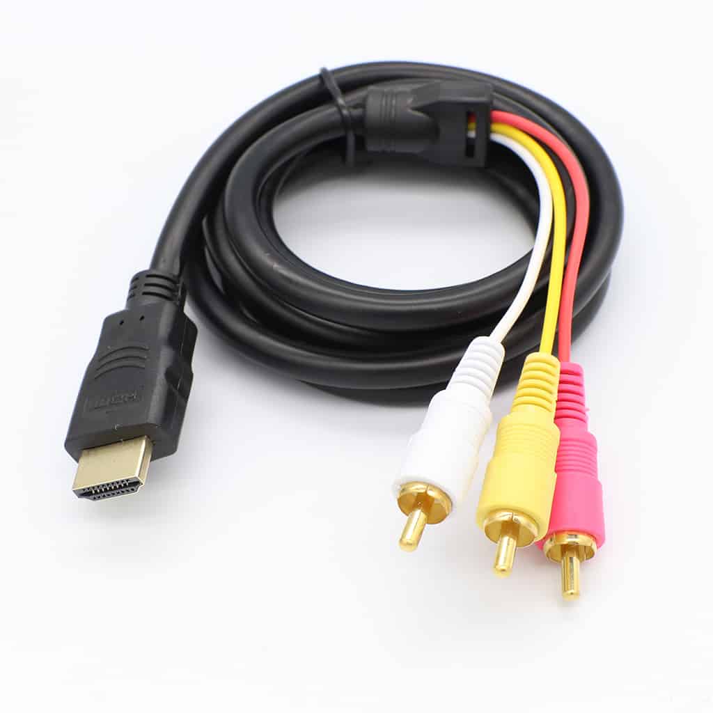HDMI TO 3 RCA CABLE 1.5M