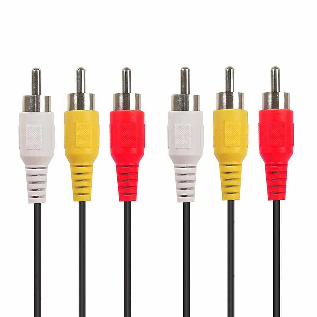 3 RCA MALE TO 3 RCA MALE 1.5M