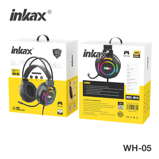 USB HEADPHONE WITH MICROPHONE WITH LIGHT