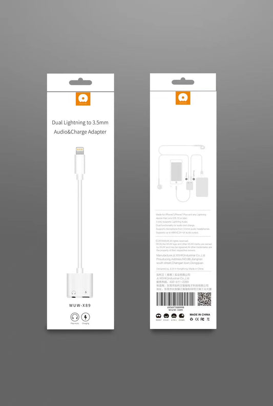 IPHONE TO IPHONE  AUDIO ADAPTER CABLE